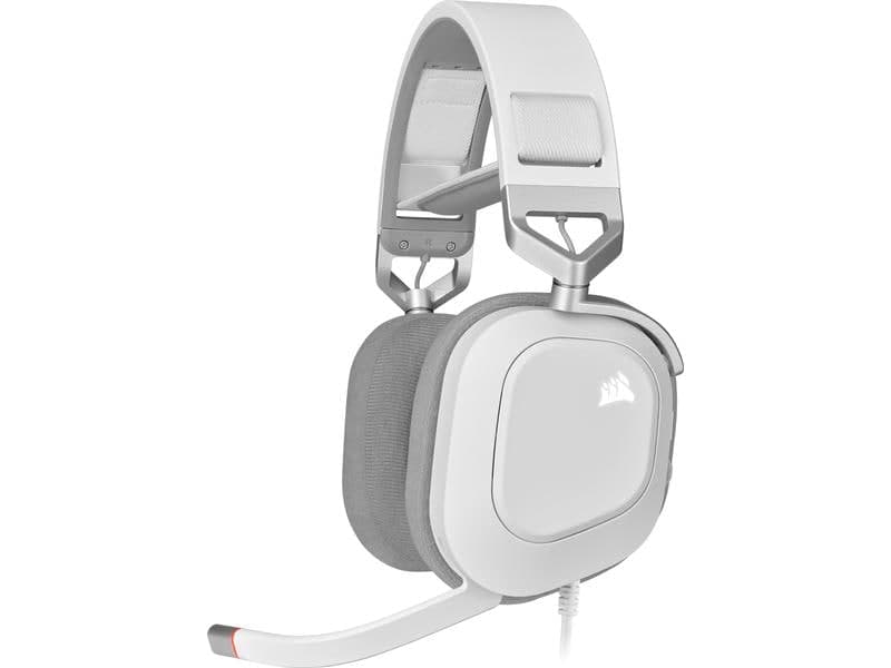 Corsair Gaming-Headset HS80 RGB iCUE Weiss