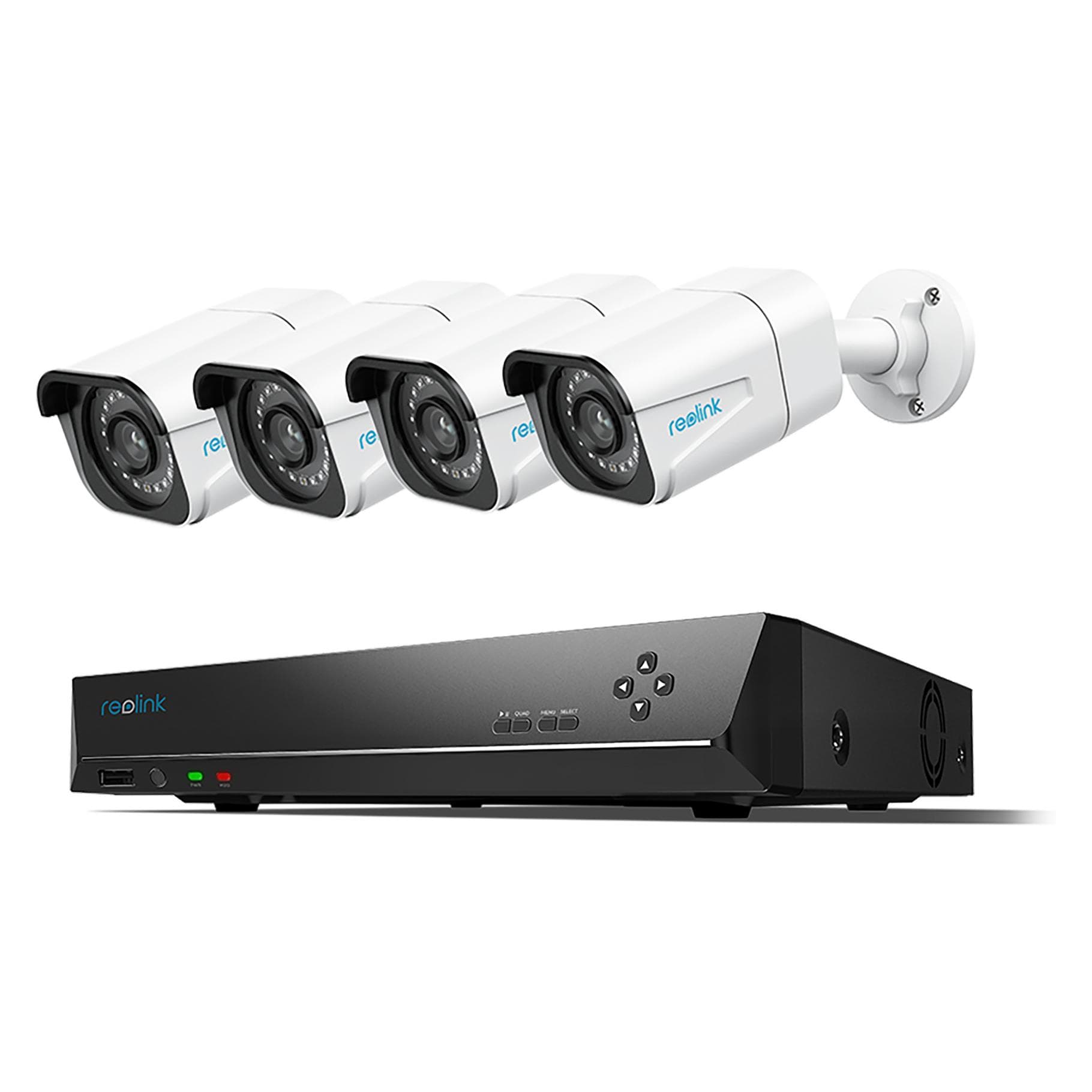 Reolink RLK8-800B4 4K NVR Ueberwachungskamera-Set 4 Kameras